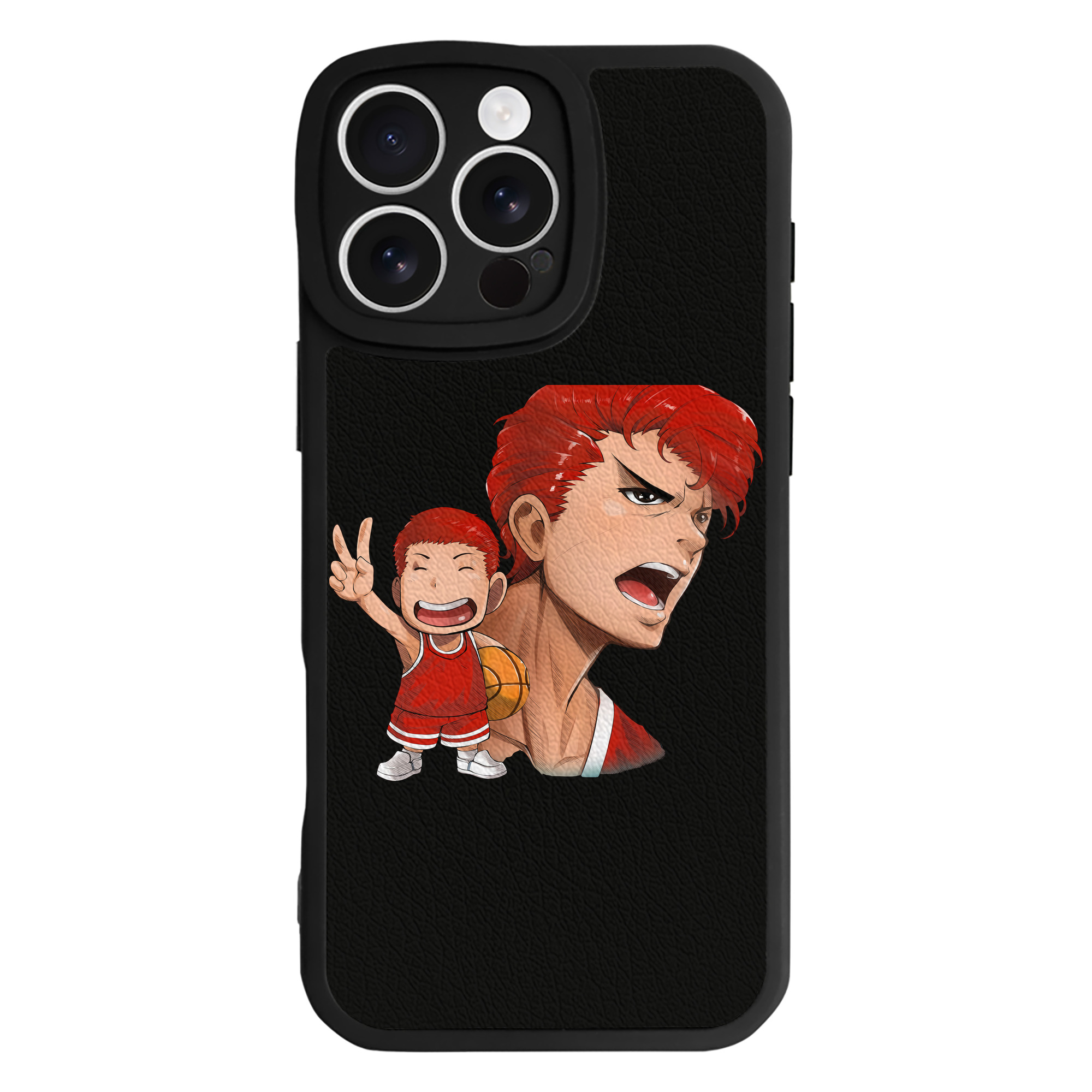 （画像用） SLAM DUNK／スラムダンク 【iPhone 16シリーズ対応】シリコンスマホケース（レザー調） 材質：シリコン